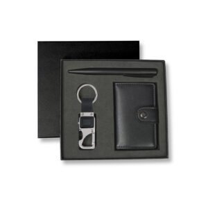 REINE - Set of RFID Card Holder, Key Chain and Pen